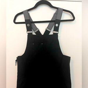 Roxy Women's Rideout Ski Bibs, XS, black.